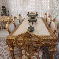 مبل استیل با ناهارخوری