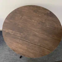 میز گرد با رومیزی|میز و صندلی غذاخوری|بابل, |دیوار