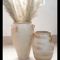 گلدان و کوزه سفالی|صنایع دستی و سایر لوازم تزئینی|قم, شهرک قدس|دیوار