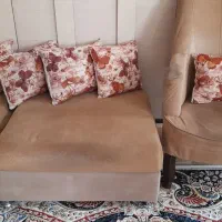 مبل ال ۹ نفره|مبلمان خانگی و میز عسلی|صحنه, |دیوار