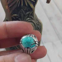 انگشترنقره فیروزه|کلکسیون اشیاء عتیقه|قیدار, |دیوار