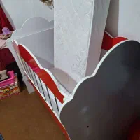 تخت خواب کودک دو منظوره|تخت و صندلی بچه|چابکسر, |دیوار