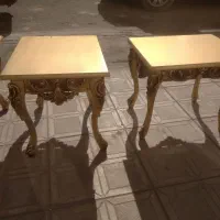 میز جلو مبلی چوبی