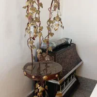 جا تلفنی و چراغ شب بسیار شیک با سه شعله