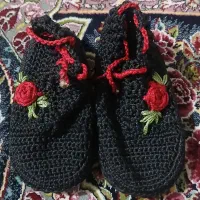 سلام دو عدد کفش   دخترانه  بین ۶ تا ۱ سال ا