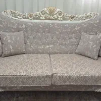 مبل ۷ نفره کلاسیک بسیار تمیز و مرتب|مبلمان خانگی و میز عسلی|تهران, المهدی|دیوار