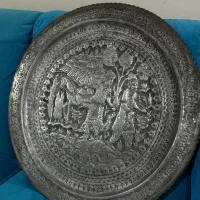 سینی مسی دیوارکوب  قدیمی ارزشی