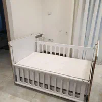 سرویس خواب کودک با تشک رویا اصل و دراور نو|تخت و سرویس خواب|اهواز, گلستان|دیوار