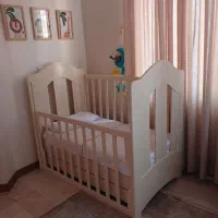 سرویس تخت و کمد کودک برند بیبی لند روم