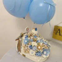 باکس گل شمعی ،گل و پول، گل وکیک ،نوزادی ، تسلیت