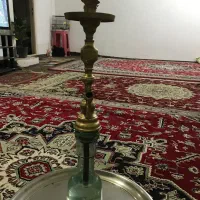 قلیون برنجی دو‌عدد