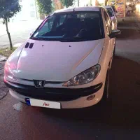 پژو 206سفید مدل 89