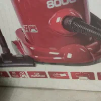 دو عدد جارو برقی سطلی آکبند و گاز رومیزی 5 شعله