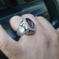 انگشتر نقره قلم کاری|جواهرات|ایذه, |دیوار