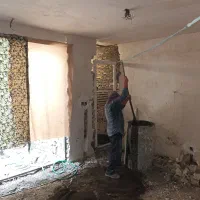 بازسازی ،باکس مخفی کناف، رنگ ساختمان،کابینت