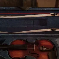 ویالون تمیز همراه کتاب کیف