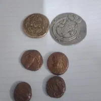 تعدادسکه هاباستانی دوری ساسانی واشکانی باقدمت