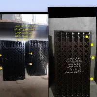 درب آکاردیونی تمام گُل جدیدحرفه ای کشویی تهران|مصالح و تجهیزات ساختمان|تهران, آهنگ|دیوار