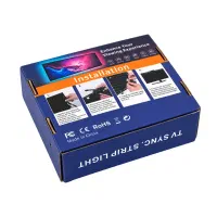 نورپردازی RGB پشت تلویزیون با دوربین TV BACKLIGHT|ریسه و چراغ تزئینی|تهران, خواجه نصیر طوسی|دیوار