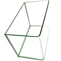 آکواریوم شیشه خم