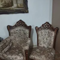 مبل سلطنتی ۹نفره بهمراه میز نهار خوری ۴نفره