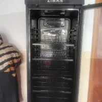 یخچال ویترینی زیمان در حد نو|یخچال و فریزر|فاضل آباد, |دیوار