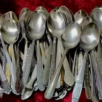 قاقش چنگال قدیمی درهم ژاپنی ضخیم محکم|ظروف سرو و پذیرایی|تهران, والفجر|دیوار