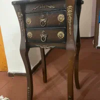 میز دکوری کشو دار|صنایع دستی و سایر لوازم تزئینی|کیش, |دیوار