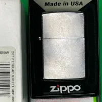 فندک زیپو کرش سیلور نو بنزین نخورده امریکایی