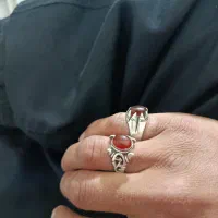 دوعددانگشترنقره