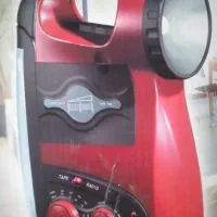 رادیو ضبط شارژی چراغ دار آکبند و دوکاست قدیمی|سیستم صوتی خانگی|تهران, شاهین|دیوار