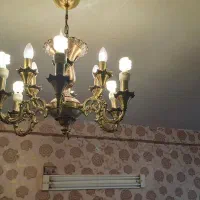 لوستر ۱۲ شاخه|لوستر و چراغ آویز|قزوین, |دیوار