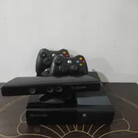 ایکس باکس 360 سوپر اسلیم همراه دو دسته و دوربین