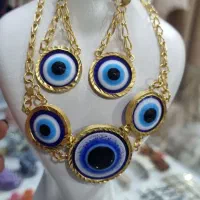گوشواره وگردنبند دست ساز