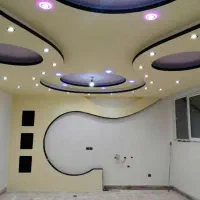 نقاشی ساختمان  شبانه روزی مدرن