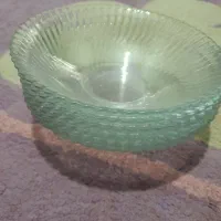 ۶ کاسه شیشه ای ۱۱عدد چاقو میوه خوری دو اردوخوری|ظروف سرو و پذیرایی|محمدشهر, محمدشهر|دیوار