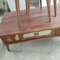 میز و دو جلو مبلی|مبلمان خانگی و میز عسلی|چادگان, |دیوار