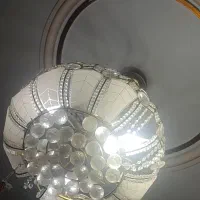 لوستر با کریستال های اصل