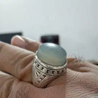 انگشتر عقیق کبود