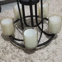 لوستر ۵ شاخه مشکی|لوستر و چراغ آویز|رباط‌کریم, نصیرشهر|دیوار