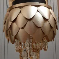 لوستر|لوستر و چراغ آویز|ری, صفاییه (چشمه علی)|دیوار