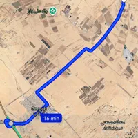 زمین هزار متری با سهم آب اقساط منعطف