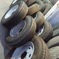 رینگ لاستیک نخی سیمی تیوبلس نیسان خاورعقب جلو|قطعات یدکی و لوازم جانبی|مشهد, کوشش|دیوار