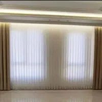 پرده حریر شاین ساده اسکاچی کرپ مستاجری|پرده، رانر، رومیزی|مشهد, رده|دیوار