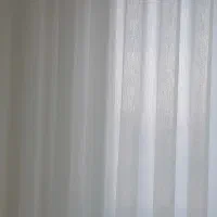پرده نوپلیسه دوخته شده همراه باپشت دری