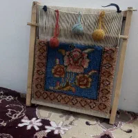 تابلو دارقالی دستبافت|تابلو فرش|مشهد, دریادل|دیوار