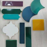 کاشی ، آجر  لعابدار مدرن