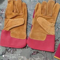 تعدادی دستکش چرمی و پلاستیکی|ابزارآلات|کرج, شهرک بنفشه|دیوار