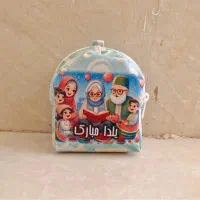 کوله نقلی طرح شب یلدا|کیف، کفش، کمربند|کرمان, |دیوار