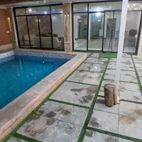 اجاره باغ ویلا استخرآبگرم گرم سرپوشیده کرج ماهدشت|اجارهٔ کوتاه‌مدت ویلا و باغ|ماهدشت, |دیوار